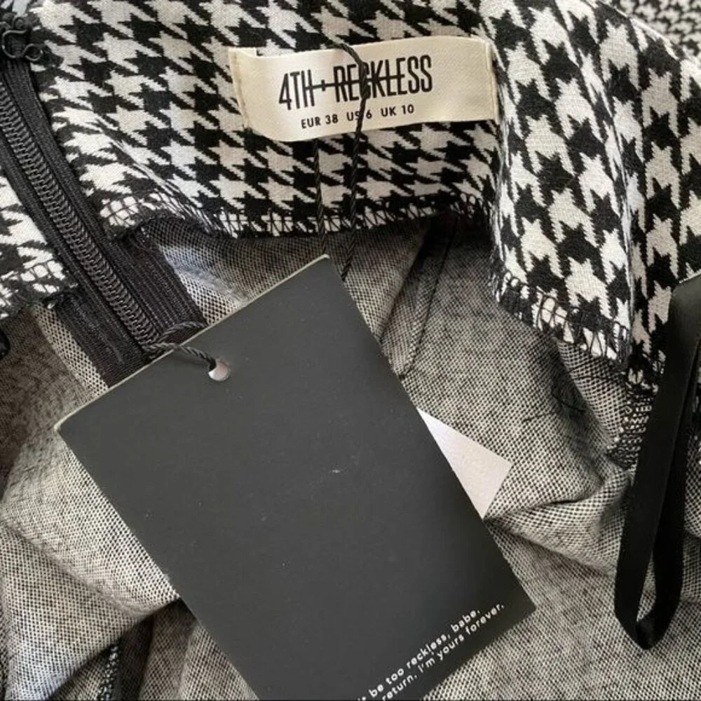 ASOS 4th + Reckless Wrapover Asymmetric Skirt Size 6 NWT - Picture 10 of 10